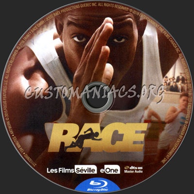 Race (2016) blu-ray label