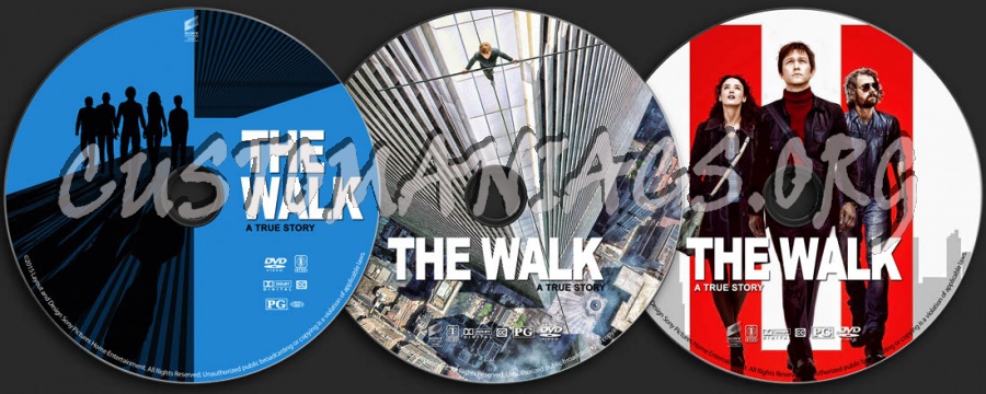The Walk dvd label