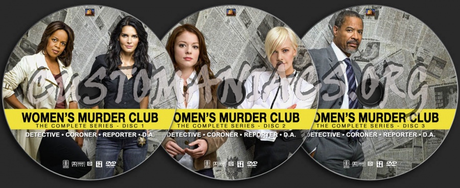 Women's Murder Club - The Complete Series dvd label