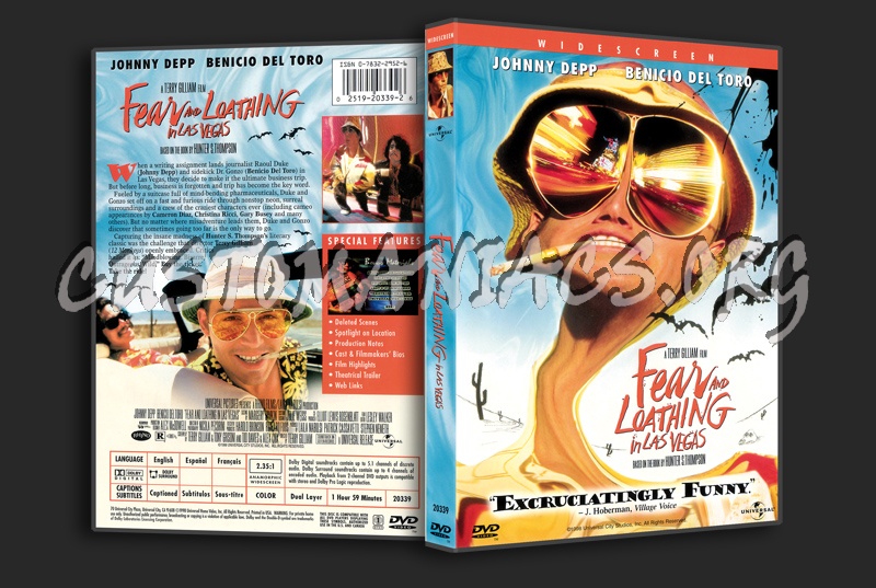 Fear And Loathing In Las Vegas dvd cover