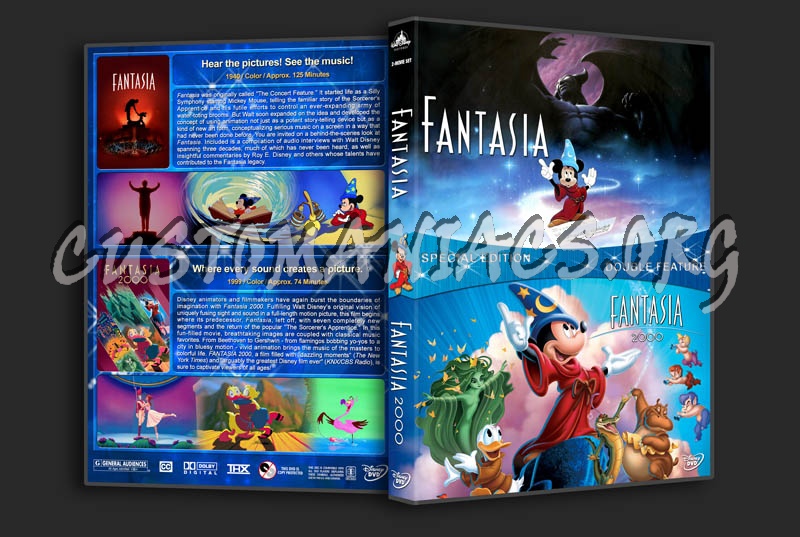 Fantasia Double Feature dvd cover