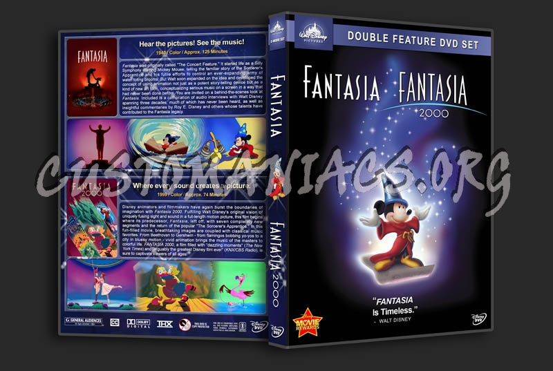 Fantasia Double Feature dvd cover