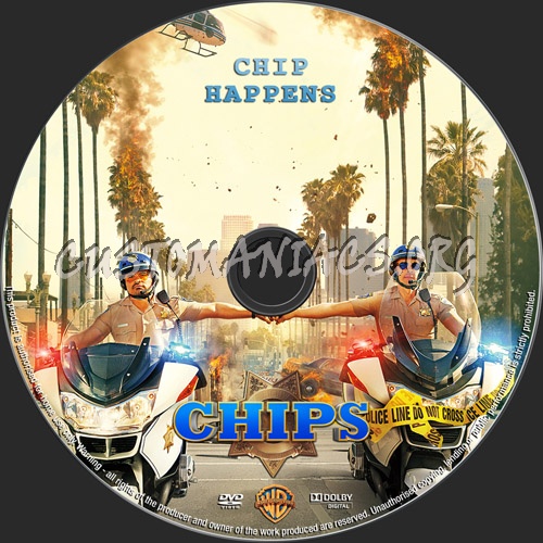 Chips 2017 dvd label