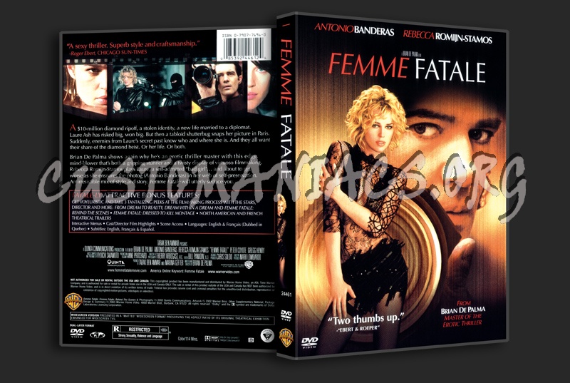 Femme Fatale dvd cover