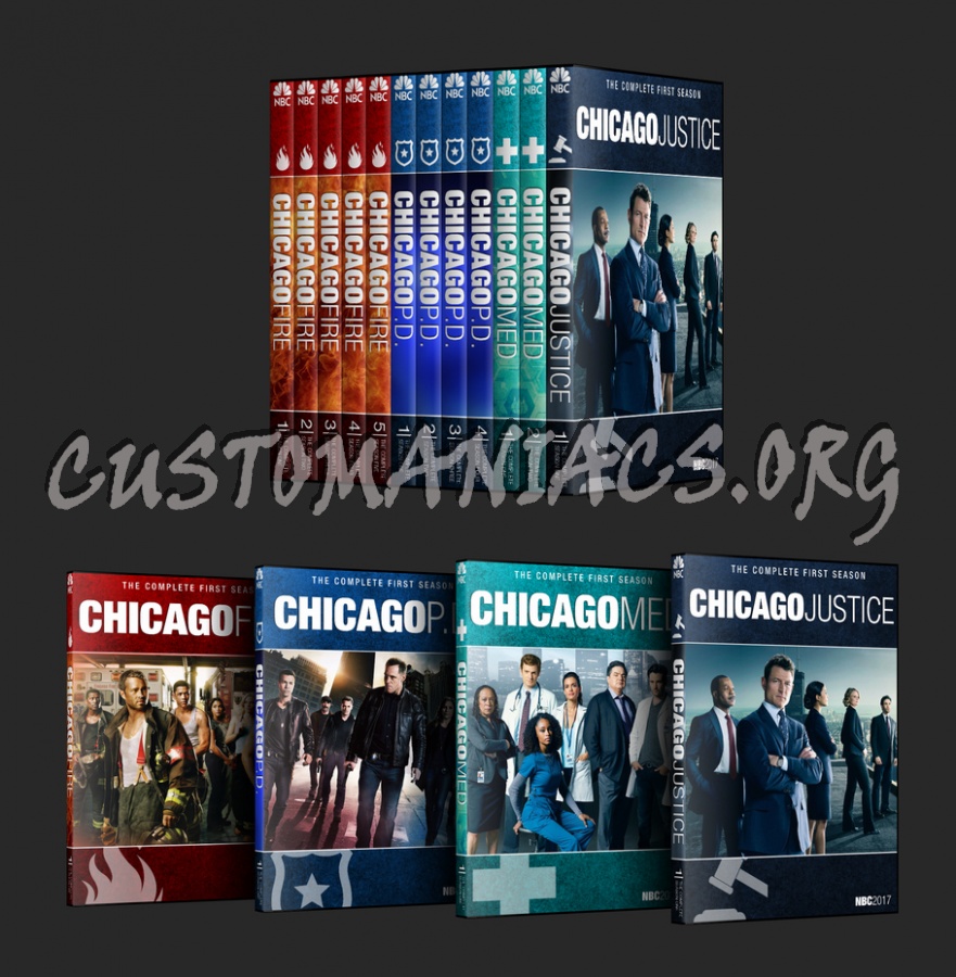 Chicago P.D. (Chicago Franchise Collection) dvd cover