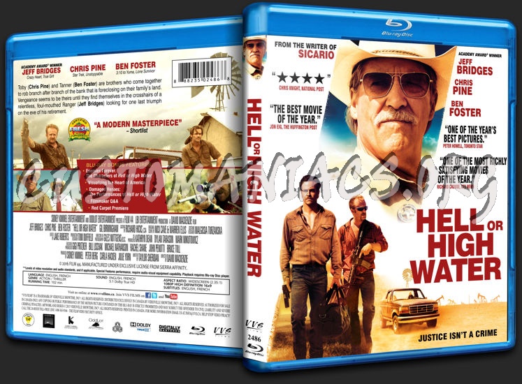 Hell or High Water blu-ray cover