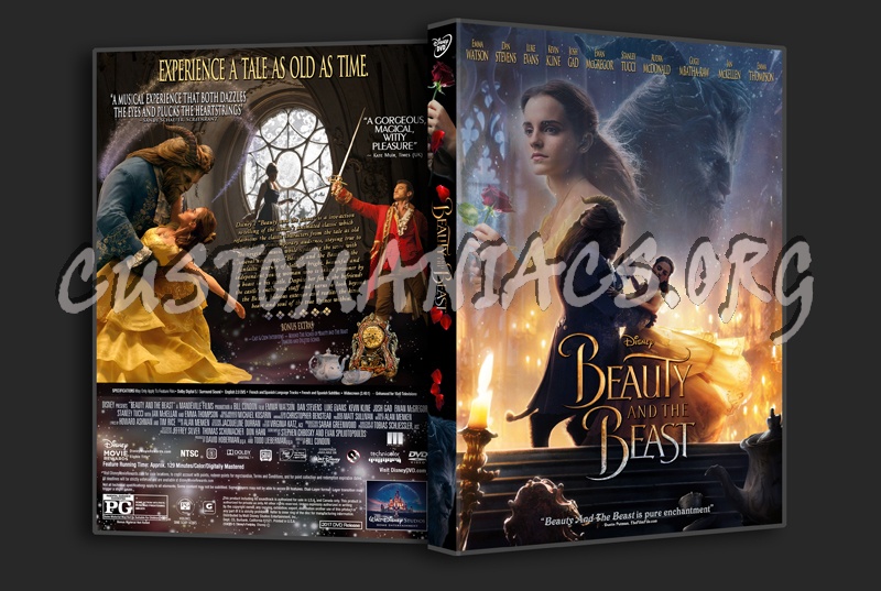 Beauty And The Beast (2017) dvd cover