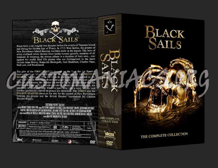 Black Sails - Complete Collection dvd cover