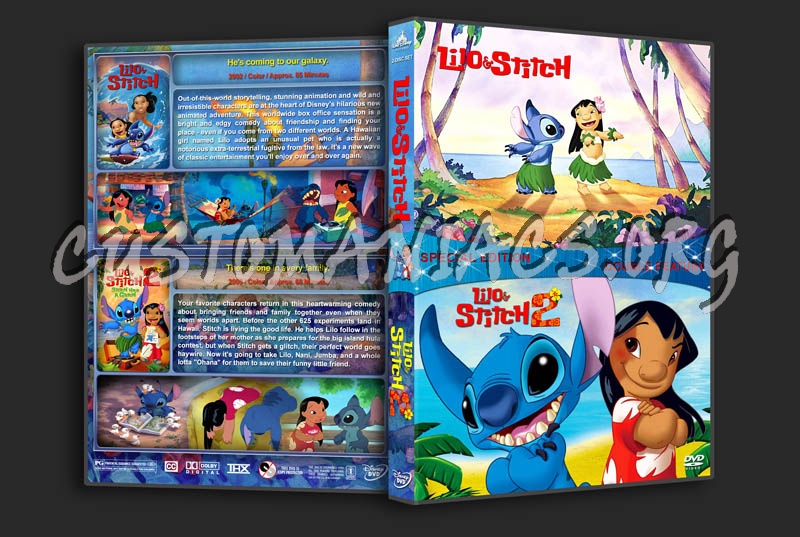 Lilo & Stitch Double Feature dvd cover