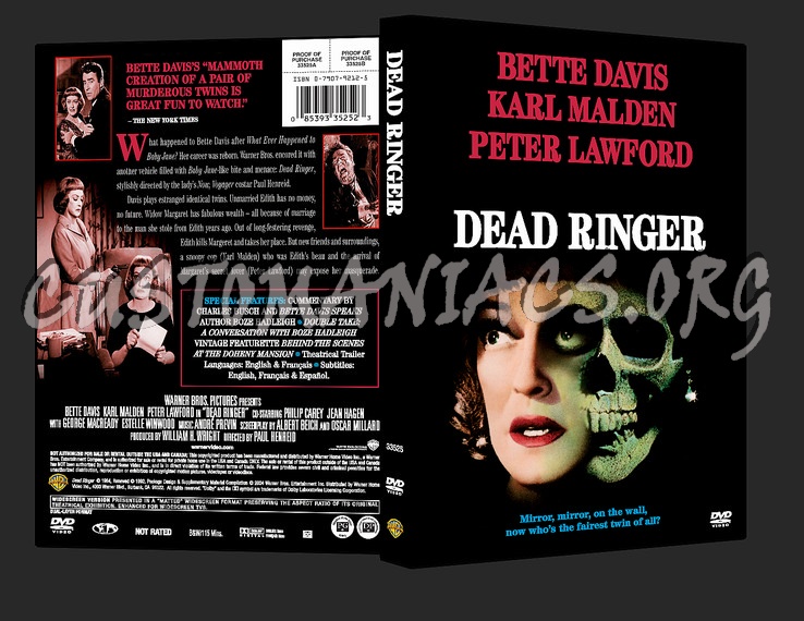 Dead Ringer dvd cover