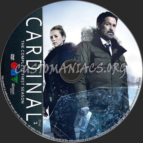 Cardinal Season 1 dvd label