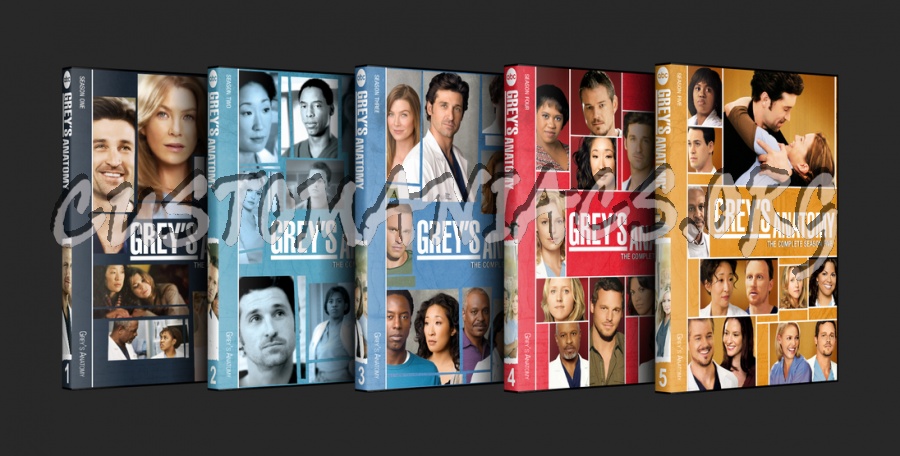 Grey's Anatomy dvd cover