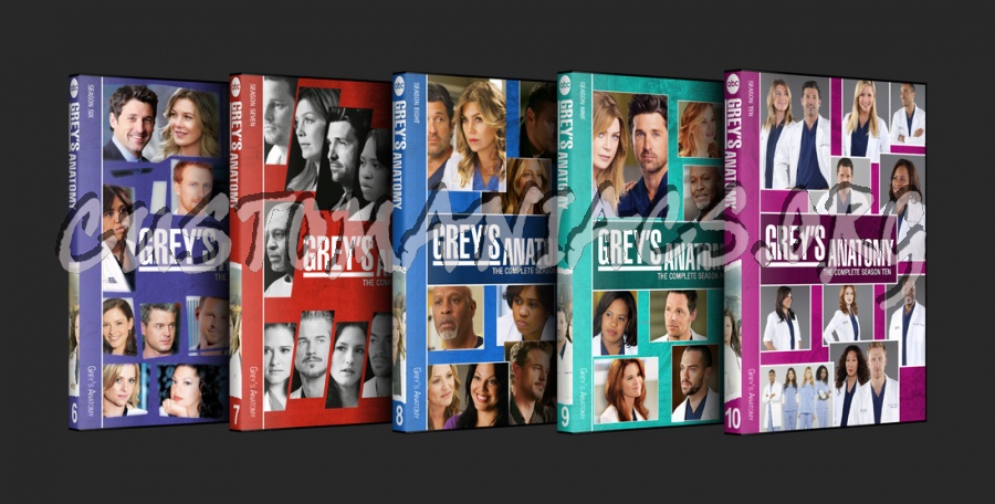 Grey's Anatomy dvd cover