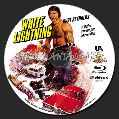 White Lightning blu-ray label