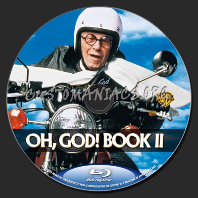 Oh, God! Book II blu-ray label