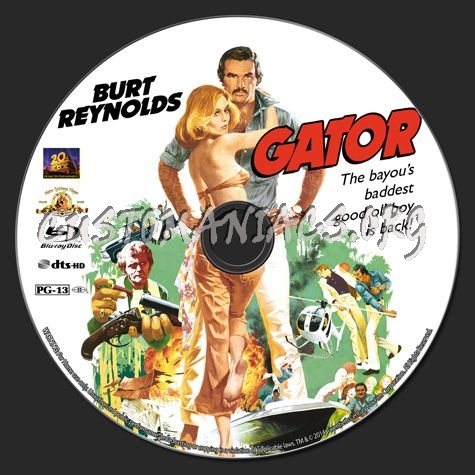 Gator blu-ray label