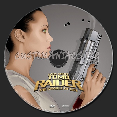 Tomb Raider: Cradle of life dvd label