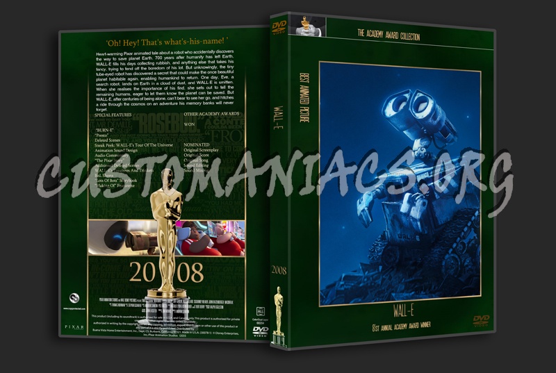 Wall-E - Academy Awards Collection dvd cover