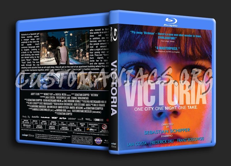 Victoria (2015) blu-ray cover