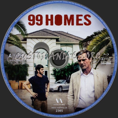 99 Homes blu-ray label