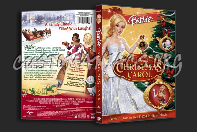 Barbie in A Christmas Carol dvd cover
