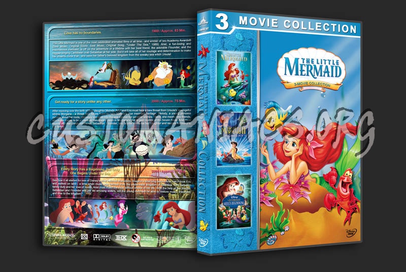 The Little Mermaid Collection dvd cover