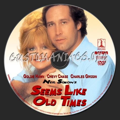 Seems Like Old Times (1980) dvd label