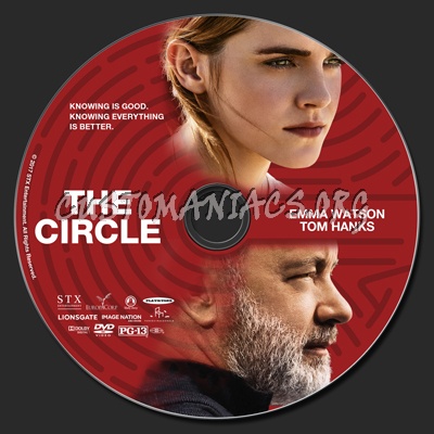 The Circle dvd label