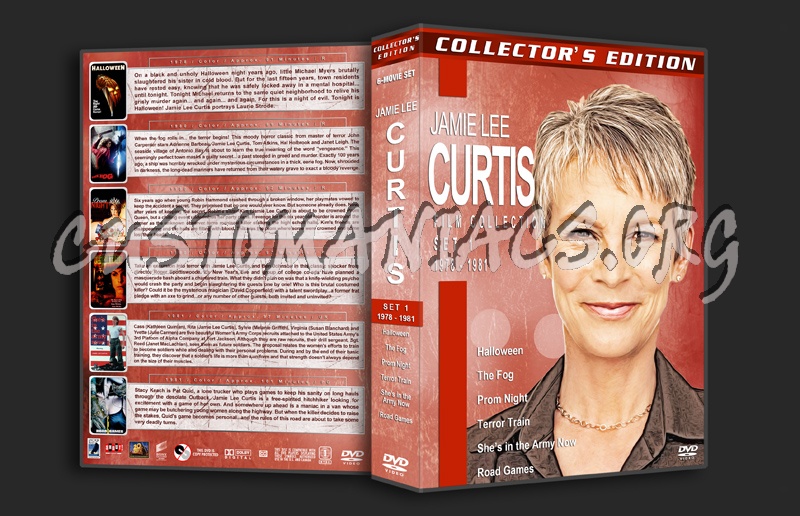 Jamie Lee Curtis Film Collection - Set 1 (1980-1981) dvd cover