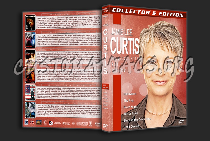 Jamie Lee Curtis Film Collection - Set 1 (1980-1981) dvd cover