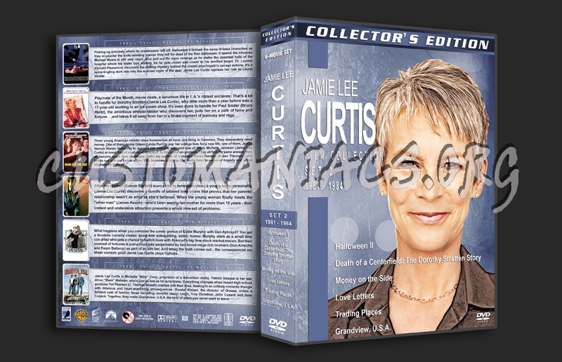 Jamie Lee Curtis Film Collection - Set 2 (1981-1984) dvd cover