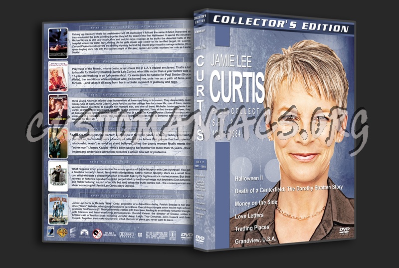 Jamie Lee Curtis Film Collection - Set 2 (1981-1984) dvd cover