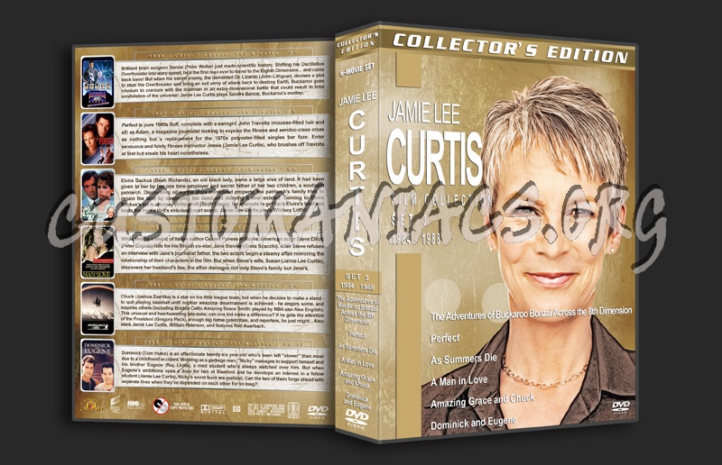 Jamie Lee Curtis Film Collection - Set 3 (1984-1988) dvd cover