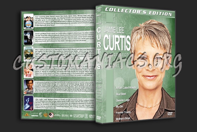 Jamie Lee Curtis Film Collection - Set 4 (1988-1993) dvd cover