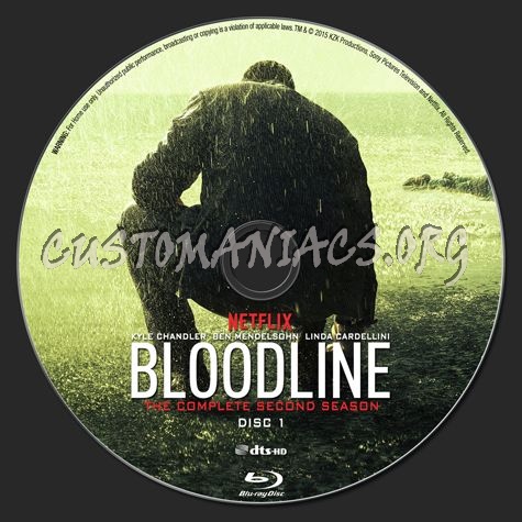 Bloodline - Season 2 blu-ray label