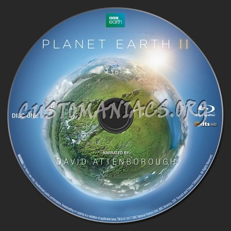 Planet Earth II blu-ray label