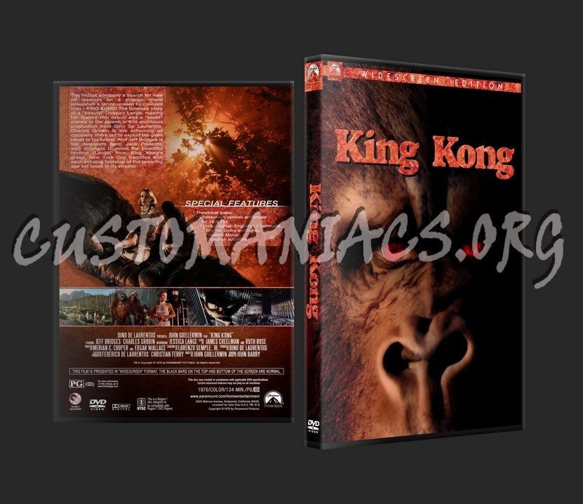 DVD Covers & Labels by Customaniacs - View Single Post - King Kong.