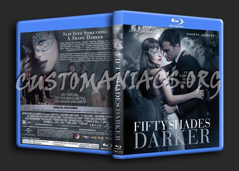 Fifty Shades Darker dvd cover