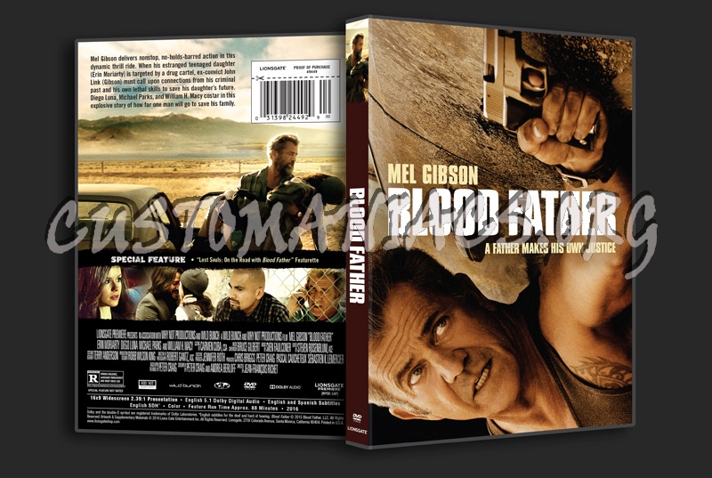 Blood Father dvd cover