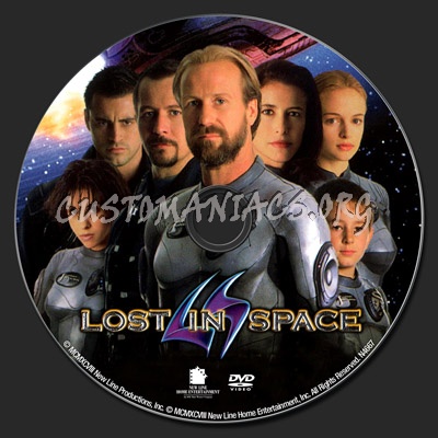 Lost in Space dvd label