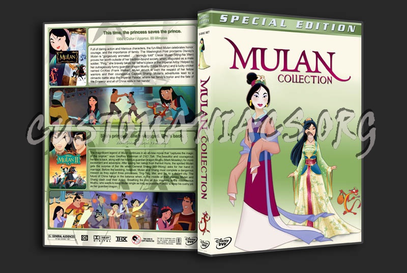 Mulan Collection dvd cover