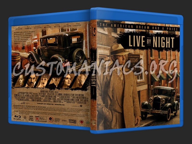 Live By Night blu-ray cover