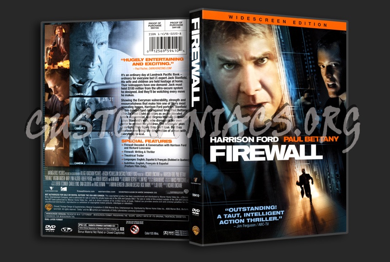 Firewall dvd cover