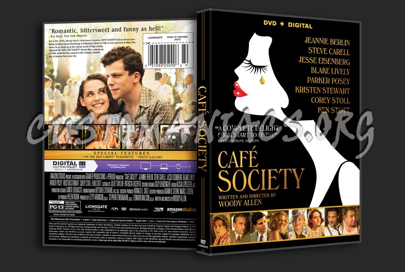 Cafe Society dvd cover