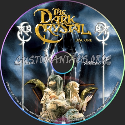 The Dark Crystal dvd label