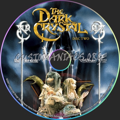 The Dark Crystal dvd label