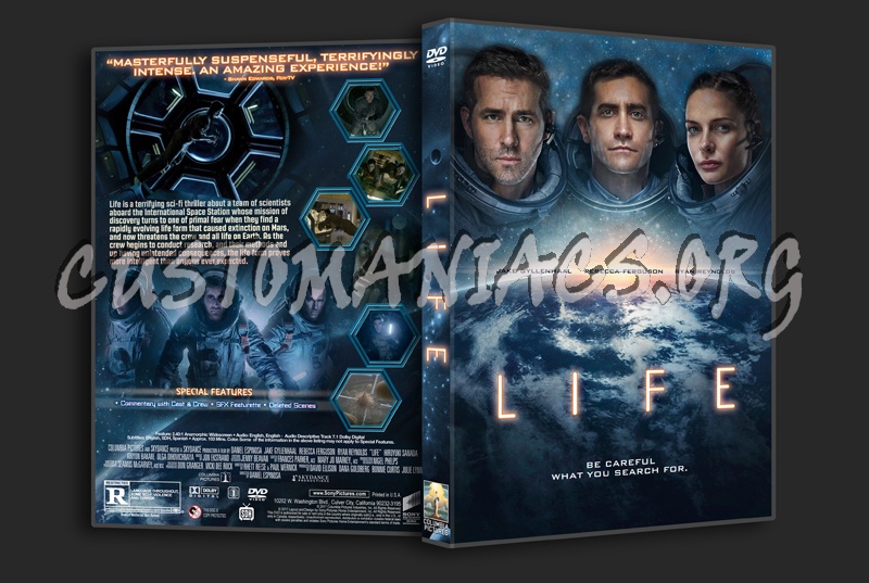 Life (2017) dvd cover