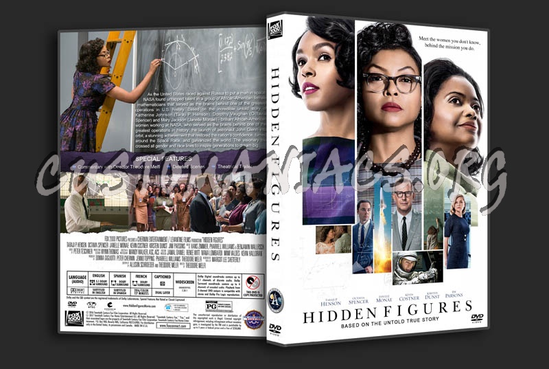 Hidden Figures dvd cover