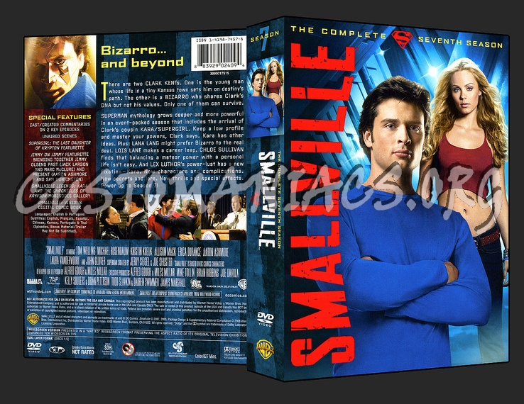 Smallville Season 7 dvd cover