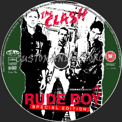 Rude Boy dvd label